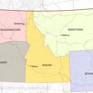 northwest-political-map